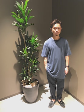 「ららぽーと富士見」｜「アイテム（その他）」を使った、TATSUMARUさん（メンズ・173cm）の秋コーディネート