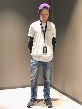 「ららぽーと富士見」｜「アイテム（その他）」を使った、TATSUMARUさん（メンズ・173cm）の春コーディネート