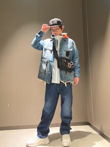 DIESEL（ディーゼル）の「メンズ ナイロン クロスボディバッグ