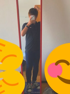 「BEAMS（ビームス）のアイテム（アナログ腕時計）」を使った、間宮さん（メンズ・170cm）の秋コーディネート