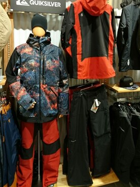 「quiksilver」｜RIDERS FACTさん（メンズ・177cm）の秋コーディネート