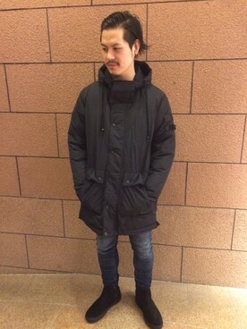 KENSEIさん（メンズ・174cm）の冬コーディネート