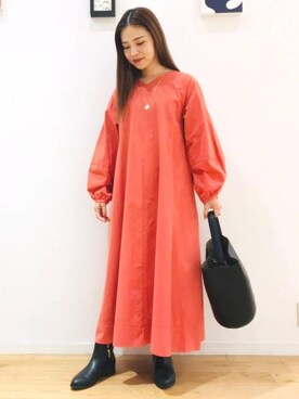 MOE908さん（レディース・160cm）の秋コーディネート