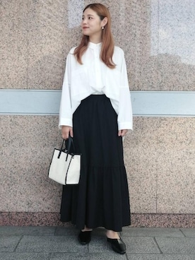 「LAURA DI MAGGIO（ローラディマッジオ）のアイテム」を使った、MOE908さん（レディース・160cm）の夏コーディネート