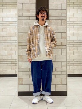 「SMITH'S（スミス）のアイテム」を使った、coen Shinoさん（メンズ・165cm）の冬コーディネート