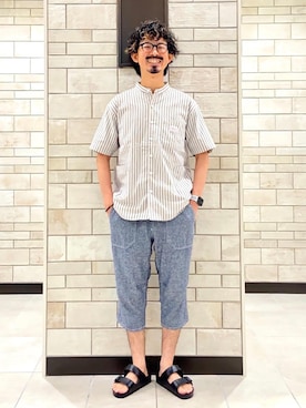 「セール」｜coen Shinoさん（メンズ・165cm）の夏コーディネート