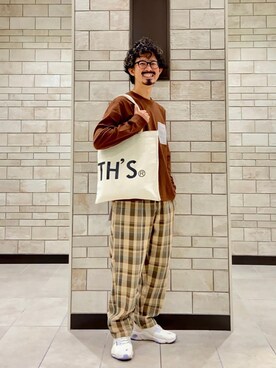 「ポケットT」｜coen Shinoさん（メンズ・165cm）の夏コーディネート