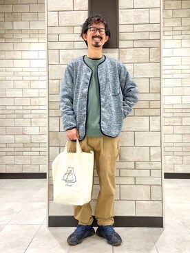 「コーデュロイの季節到来！」｜coen Shinoさん（メンズ・165cm）の冬コーディネート