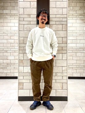 「コーデュロイの季節到来！」｜coen Shinoさん（メンズ・165cm）の冬コーディネート