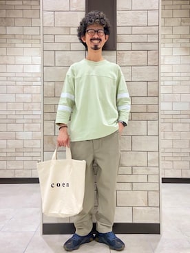 coen Shinoさん（メンズ・165cm）の春コーディネート
