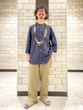 「2021春新作」｜coen Shinoさん（メンズ・165cm）の春コーディネート