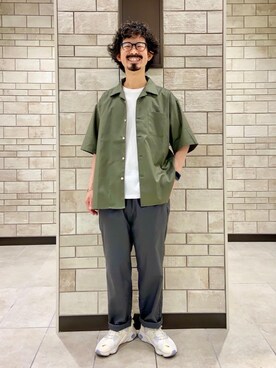 「ベーシックカラー」｜coen Shinoさん（メンズ・165cm）の夏コーディネート