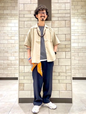 coen Shinoさん（メンズ・165cm）の夏コーディネート