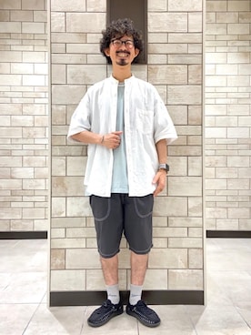 coen Shinoさん（メンズ・165cm）の夏コーディネート