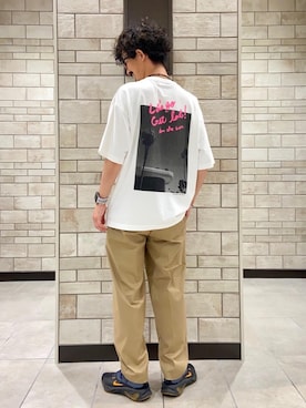 「涼しくて軽い「涼・軽パンツ」」｜coen Shinoさん（メンズ・165cm）の夏コーディネート