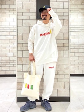 「coen（コーエン）のアイテム（キャップ）」を使った、coen Shinoさん（メンズ・165cm）の冬コーディネート