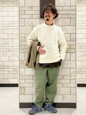 coen Shinoさん（メンズ・165cm）の冬コーディネート