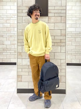 「SMITH'S（スミス）のアイテム」を使った、coen Shinoさん（メンズ・165cm）の秋コーディネート