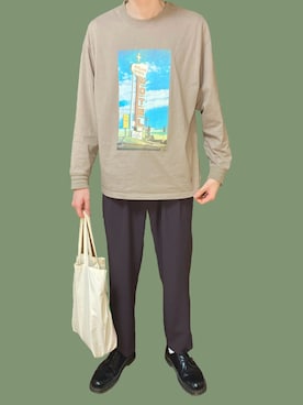 はるさん（メンズ・178cm）の春コーディネート