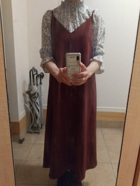 「キャミソールワンピ」｜きょうちゃんさん（レディース・161cm）の春コーディネート