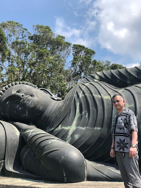 「ROOT THREE（ルートスリー）のアイテム」を使った、N☆Bさん（メンズ・168cm）の夏コーディネート