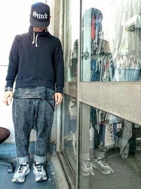 「SEVENDAYS=SUNDAY（セブンデイズサンデイ）のアイテム（スウェット）」を使った、Keisuuuuさん（メンズ・160cm）の秋コーディネート