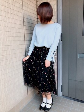 nanamiさん(レディース・162cm)の冬コーディネート