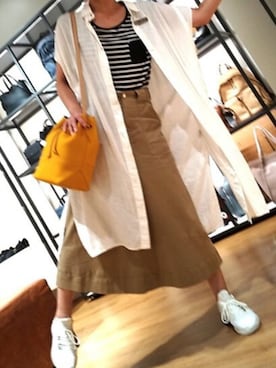 「ECCO」｜ECCO JAPANさん（レディース・165cm）の秋コーディネート