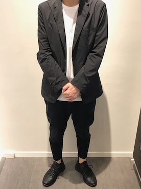 「ECCO」｜ECCO JAPANさん（メンズ・175cm）の秋コーディネート