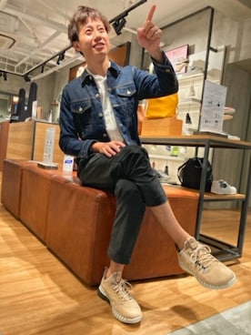 「ECCO」｜ECCO JAPANさん（メンズ・175cm）の秋コーディネート
