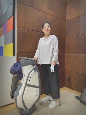 「ECCO」｜ECCO JAPANさん（レディース・160cm）の秋コーディネート