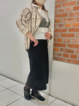 「ECCO」｜ECCO JAPANさん（レディース・157cm）の秋コーディネート