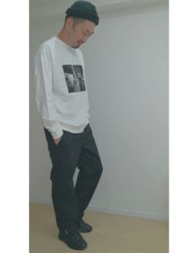 「ECCO」｜ECCO JAPANさん（メンズ・173cm）の秋コーディネート