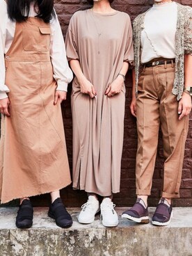 「ECCO」｜ECCO JAPANさん（レディース・160cm）の秋コーディネート