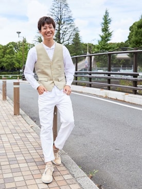 「ECCO」｜ECCO JAPANさん（メンズ・175cm）の秋コーディネート