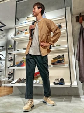 「ECCO」｜ECCO JAPANさん（メンズ・175cm）の秋コーディネート