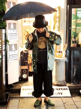 「A STORY TOKYO（アストーリートウキョウ）のアイテム」を使った、KENT BREAD HAT さん（メンズ・156cm）の夏コーディネート