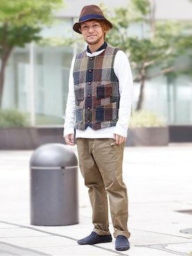 KENT BREAD HAT さん（メンズ・156cm）の秋コーディネート