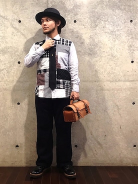 「秋の寒色コーデフェス」｜KENT BREAD HAT さん（メンズ・156cm）の秋コーディネート