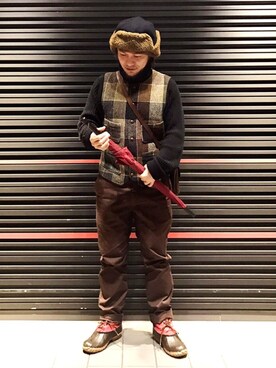 KENT BREAD HAT さん（メンズ・156cm）の秋コーディネート