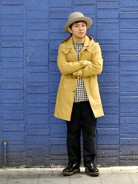 KENT BREAD HAT さん（メンズ・156cm）の冬コーディネート