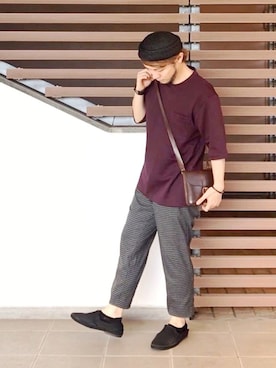 KENT BREAD HAT さん（メンズ・156cm）の夏コーディネート