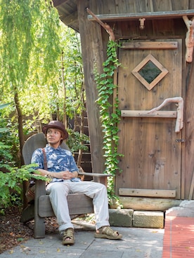 KENT BREAD HAT さん（メンズ・156cm）の夏コーディネート