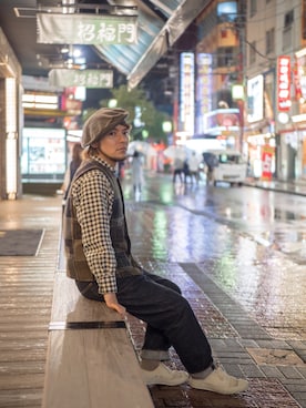 KENT BREAD HAT さん(メンズ・156cm)の秋コーディネート