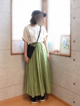 すみやんさん（レディース・153cm）の夏コーディネート