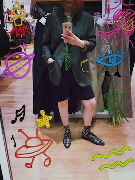 「UNIQLO（ユニクロ）のアイテム（テーラードジャケット、その他）」を使った、brookilikeさん（レディース）の夏コーディネート