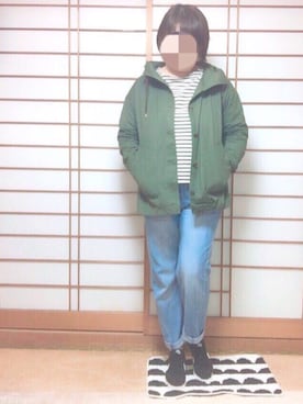 「NOMBRE IMPAIR（ノンブルアンペール）のアイテム（ジャケット/アウター）」を使った、ろーりー♫さん（レディース・160cm）の冬コーディネート