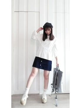 あさ☀さん(レディース・161cm)の春コーディネート