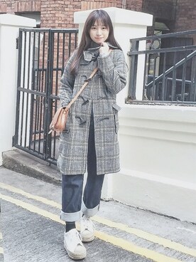 PRADA】ロゴバックルベルトナイロントレンチコート