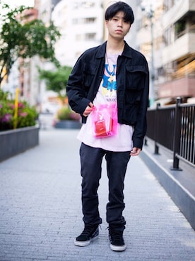 「JOYRICH（ジョイリッチ）のアイテム（財布/小物）」を使った、itsukiさん（メンズ・163cm）の冬コーディネート